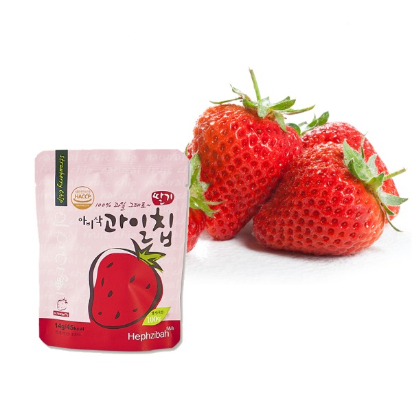 미소드림 헵시바 아비삭 과일칩 딸기 14g*4봉